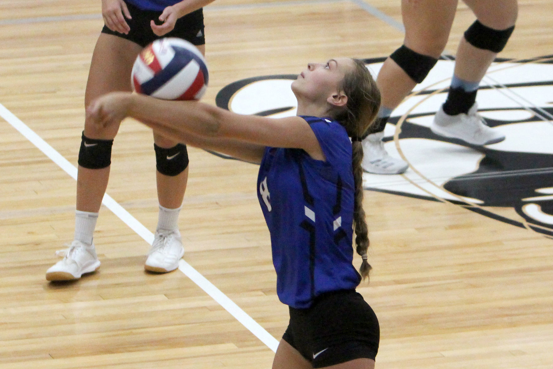 Eau Claire Regis at McDonell volleyball 9-12-19